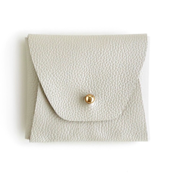 Minted |  100% Pebbled Leather Coin Purse | NEW! - Picture 1 of 5